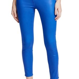 L’agence blue coated skinny jeans Sz 25